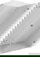 Mexen Lunar-B L sprchová kabina výklopná pravá 80 x 70 cm, transparentní, gun metal - 832L-080-070-95-00-P