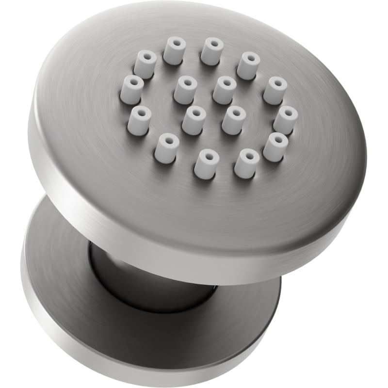 Mexen Kai nástěnná boční tryska, gun gray kartáčovaný - 79361-66