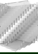 Mexen Mist T sprchový kout s jednokřídlými dveřmi 80 x 100 cm, transparentní, chrom - 8A4T-080-100-01-00