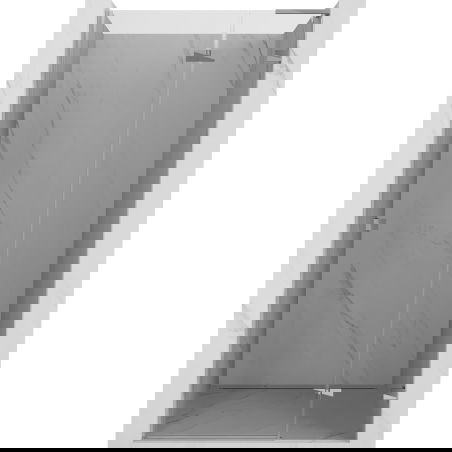 Mexen Lunar L sprchové dveře výklopné pravé 125 cm, transparentní, chrom - 834L-125-000-01-00-P