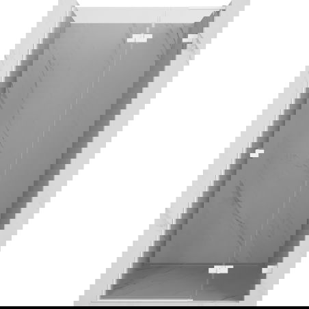 Mexen Lunar L sprchové dveře křídlové pravé 80 cm, transparentní, bílé - 834L-080-000-20-00-P