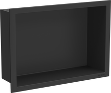 Mexen X-Wall-R nástěnná police s límcem 30 x 20 cm, černá - 1970302010