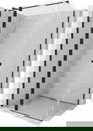 Mexen Mist T sprchová kabina s výklopnými dveřmi 75 x 100 cm, transparentní, černá - 8A4T-075-100-70-00