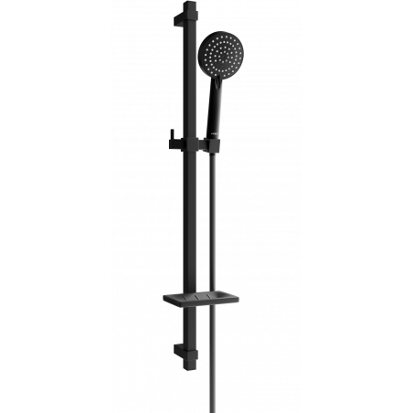 Mexen DQ75 sprchová sada posuvná, černá - 785754581-70