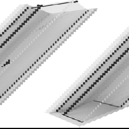 Mexen Mist T sprchový kout s otočnými dveřmi 110 x 110 cm, transparentní, černá - 8A4T-110-110-70-00