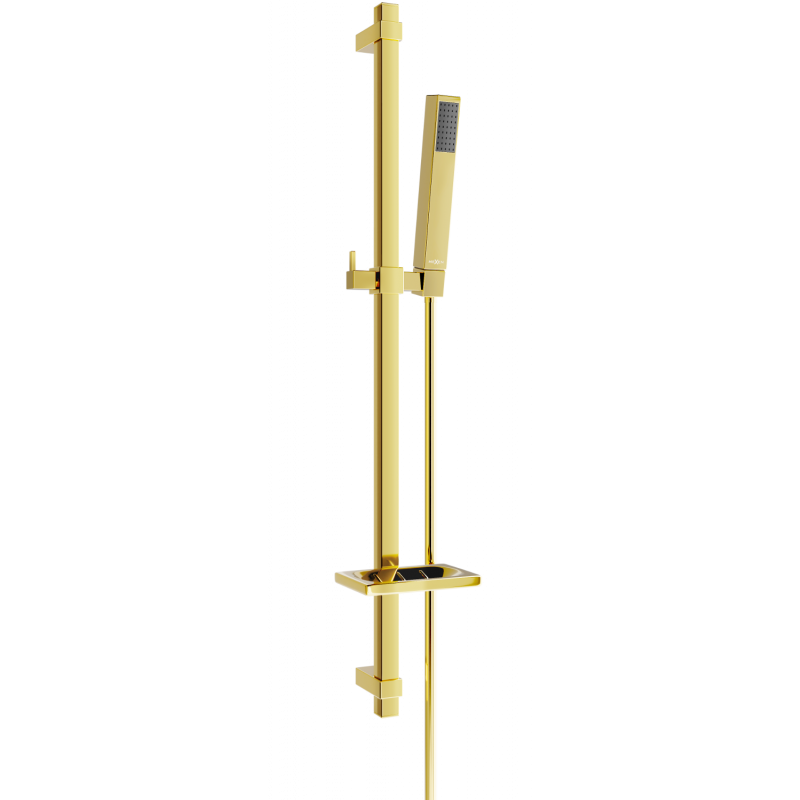 Mexen DQ77 posuvná sprchová sada, zlatá - 785774581-50