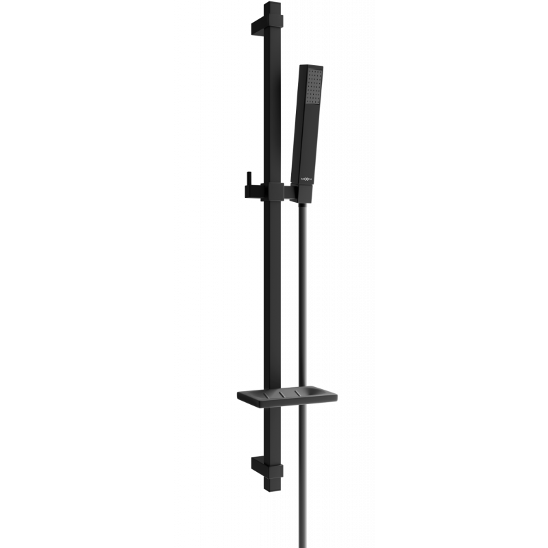 Mexen DQ77 sada sprchová sestava posuvná, černá - 785774581-70