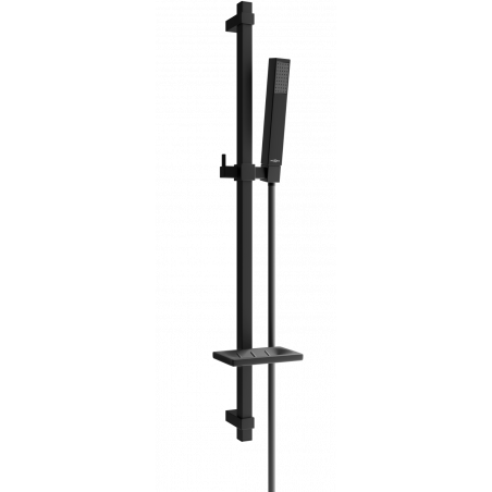 Mexen DQ77 sada sprchová sestava posuvná, černá - 785774581-70