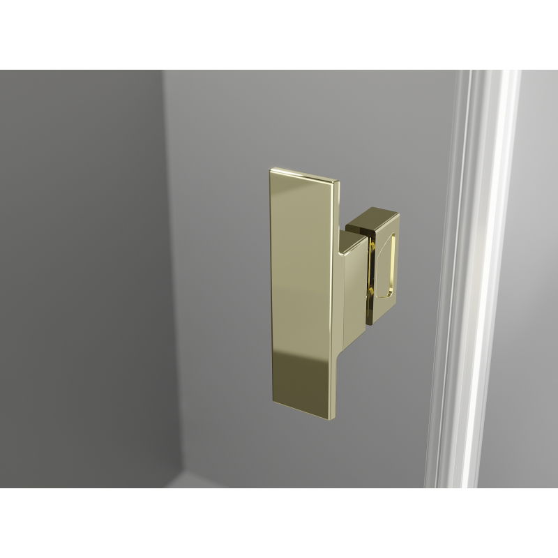 Mexen Mist T sprchový kout otočný 115 x 90 cm, transparentní, zlatá - 8A4T-115-090-50-00