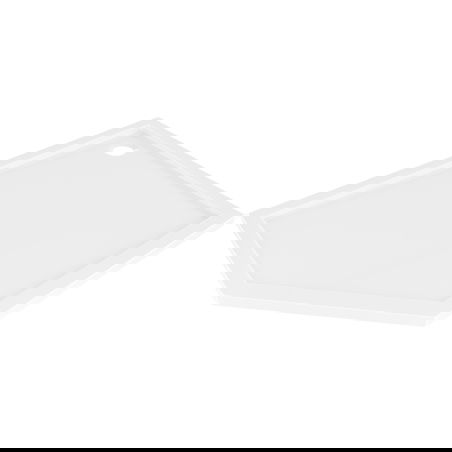 Mexen Flow pětiúhelníkový sprchový kout slim pravý 100 x 90 cm, bílý lesk - 46P109010R