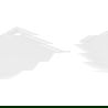 Mexen Flow čtvrtkruhový asymetrický slim levý 90 x 80 cm, bílý lesk - 46Q108090L