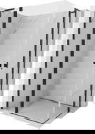 Mexen Mist L Duo sprchová kabina výklopná 120 x 90 cm, transparentní, černá - 8A4L-120-090-70-00