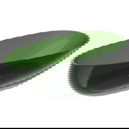 Mexen Glass forest volně stojící vana transparentní 170 x 85 cm, chromový uzávěr - 58061708502