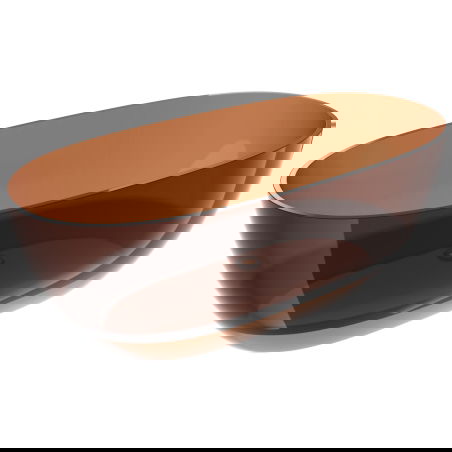 Mexen Pure earth volně stojící vana průhledná 170 x 80 cm, chromová zátka - 58071708005