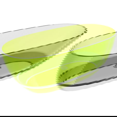 Mexen Pure vápno volně stojící vana transparentní 170 x 80 cm, chromová zátka - 58071708012