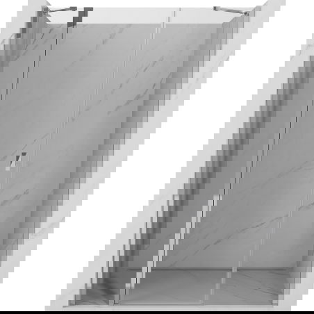 Mexen Mist sprchové dveře otevírací 150 cm, transparentní, chrom - 8A4-150-001-01-00