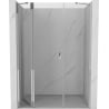 Mexen Mist sprchové dveře otočné 155 cm, transparentní, chrom - 8A4-155-001-01-00