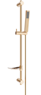 Mexen DF00 posuvný sprchový set, růžové zlato - 785004582-60