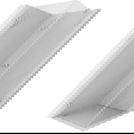 Mexen Lunar-B sprchový kout otevírací levý 70 x 70 cm, transparentní, chrom - 832-070-070-01-00-L