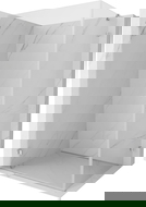 Mexen Lunar-B sprchový kout levý 100 x 80 cm, transparentní, chrom - 832-100-080-01-00-L