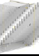 Mexen Mist-H T sprchový kout pravý 70 x 75 cm, transparentní, zlatý - 8A5T-070-075-50-00-P