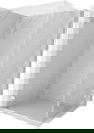 Mexen Lunar-B sprchový kout otevíratelný levý 75 x 70 cm, transparentní, bílá - 832-075-070-20-00-L