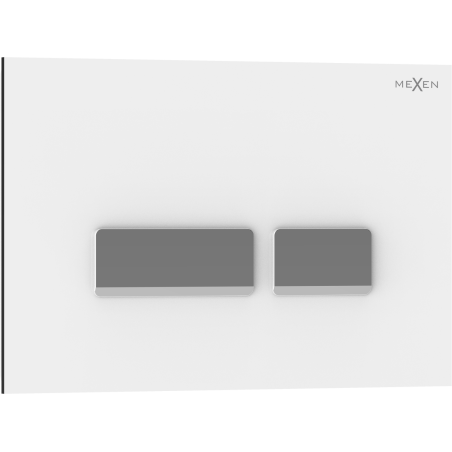 Mexen Tex 07 tlačítko splachování, bílá - 6107-01