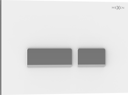Mexen Tex 07 tlačítko splachování, bílá - 6107-01