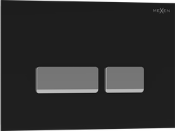 Mexen Tex 07 tlačítko splachování, černé - 6107-02