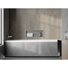 Mexen X-Wall-R výklenková police s límcem 60 x 20 cm, inox - 1910602010