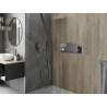 Mexen X-Wall-R výklenková police s límcem 60 x 20 cm, inox - 1910602010