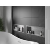 Mexen X-Wall-R výklenková police s límcem 60 x 20 cm, inox - 1910602010