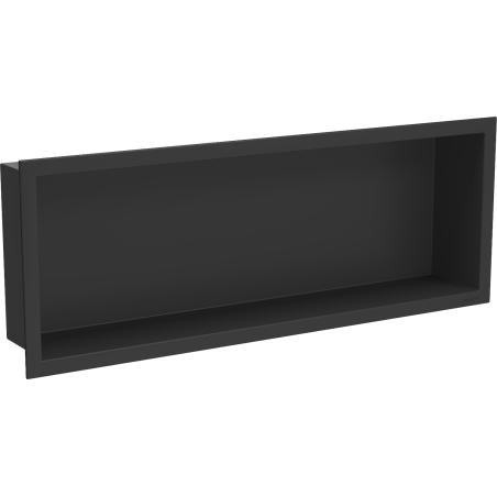 Mexen X-Wall-R nástěnná police s límcem 60 x 20 cm, černá - 1970602010