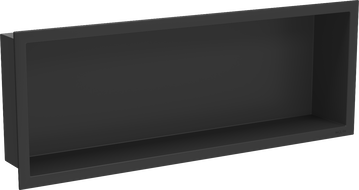Mexen X-Wall-R nástěnná police s límcem 60 x 20 cm, černá - 1970602010