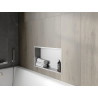 Mexen X-Wall-R nástěnná police s límcem 60 x 30 cm, inox - 1910603010