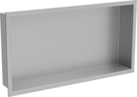 Mexen X-Wall-R nástěnná polička s límcem 60 x 30 cm, inox - 1910603010