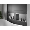 Mexen X-Wall-R nástěnná police s límcem 60 x 30 cm, inox - 1910603010