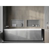 Mexen X-Wall-R nástěnná police s límcem 60 x 30 cm, inox - 1910603010