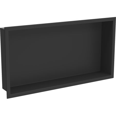 Mexen X-Wall-R vestavěná polička s límcem 60 x 30 cm, černá - 1970603010