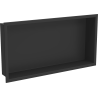 Mexen X-Wall-R vestavěná polička s límcem 60 x 30 cm, černá - 1970603010