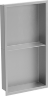 Mexen X-Wall-R nástěnná police s lemem a policí 60 x 30 cm, inox - 1910603010S
