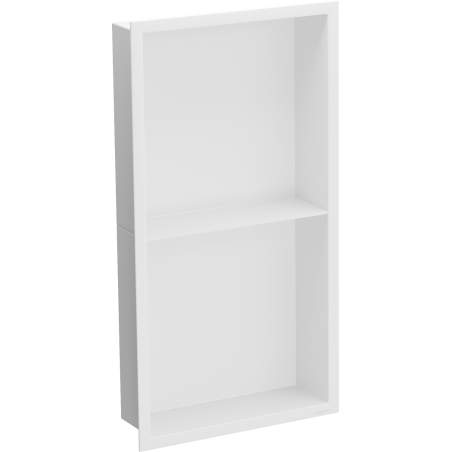 Mexen X-Wall-R nástěnná polička s límcem a policí 60 x 30 cm, bílá - 1920603010S