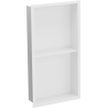 Mexen X-Wall-R nástěnná polička s límcem a policí 60 x 30 cm, bílá - 1920603010S