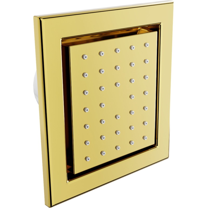Mexen Cube podomítková boční tryska, zlatá - 79365-50