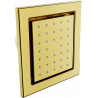 Mexen Cube podomítková boční tryska, zlatá - 79365-50