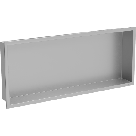 Mexen X-Wall-R vestavná polička s límcem 75 x 30 cm, nerez - 1910753010