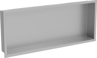 Mexen X-Wall-R výklenková police s límcem 75 x 30 cm, inox - 1910753010