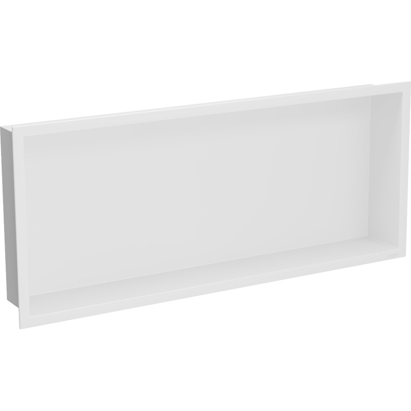 Mexen X-Wall-R nástěnná police s límcem 75 x 30 cm, bílá - 1920753010
