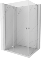 Mexen Mist-H L Duo sprchový kout s otvíracími dveřmi levý 115 x 70 cm, průhledný, chrom - 8A5L-115L-070P-01-00