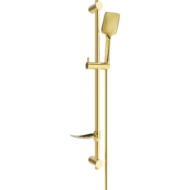 Mexen DF62 posuvná sprchová souprava, zlatá - 785624582-50